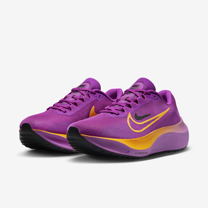 Nike Women's Zoom Fly 5 Road Running Shoe Purple Nike Women's Zoom Fly 5 Road Running Shoe Purple image number 4