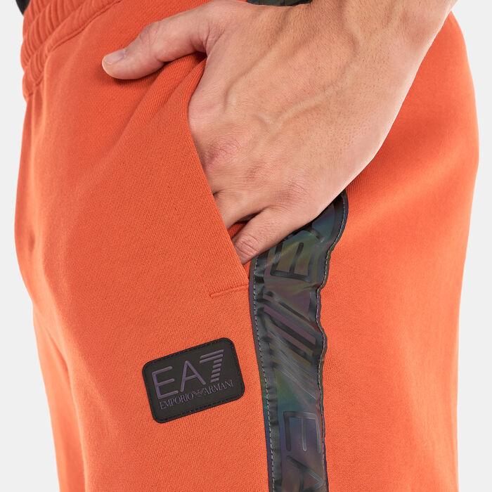 EA7 Emporio Armani Men's Train Tape Logo Series Shorts Red EA7 Emporio Armani Men's Train Tape Logo Series Shorts Red image number 3