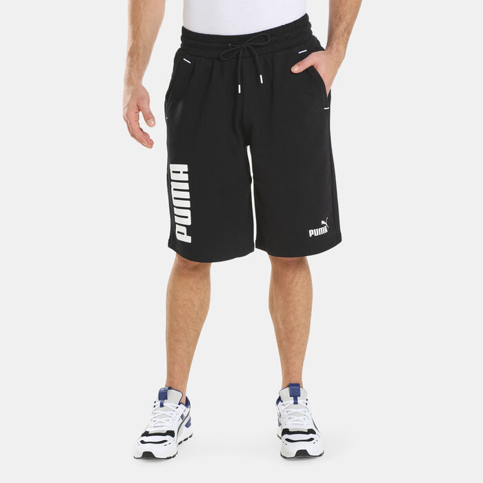 PUMA Men's Power Colourblock 11-inch Shorts Black image number 0