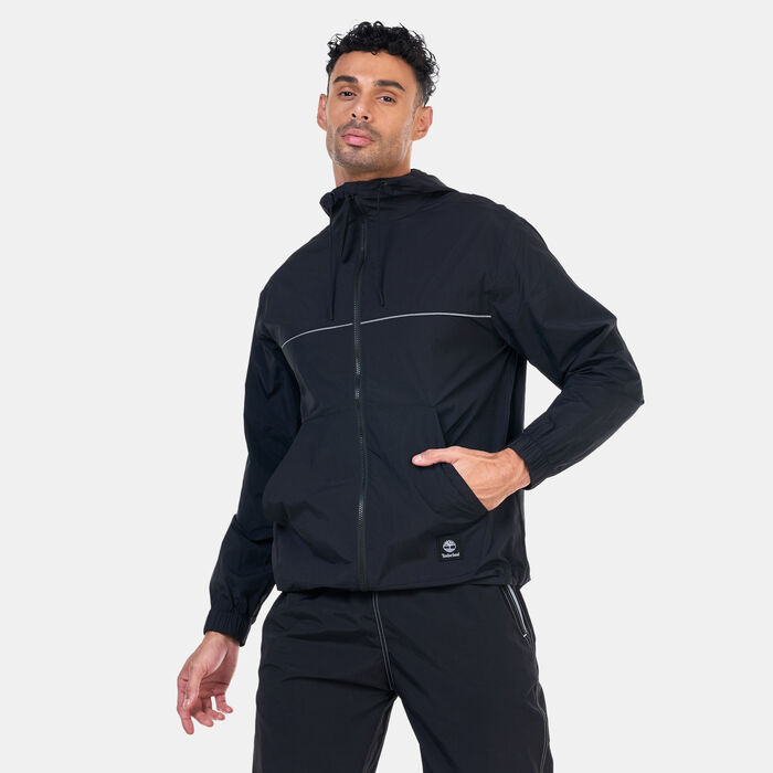 Timberland Men's Windbreaker Full-Zip Jacket Black Timberland Men's Windbreaker Full-Zip Jacket Black image number 0