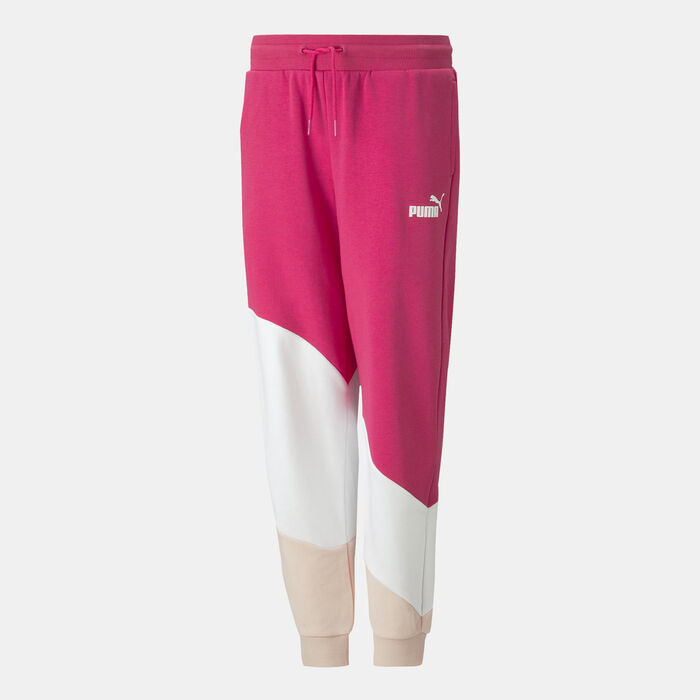 PUMA Kids' POWER Cat High-Waisted Pants Pink PUMA Kids' POWER Cat High-Waisted Pants Pink image number 0