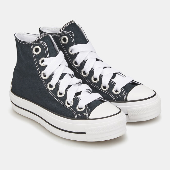 Converse Women's Chuck Taylor All Star Lift Shoes Black image number 1
