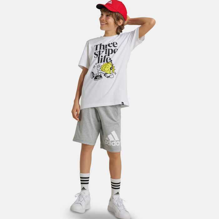 adidas Kids' Positivity Table Graphic T-Shirt (Older Kids) White image number 2