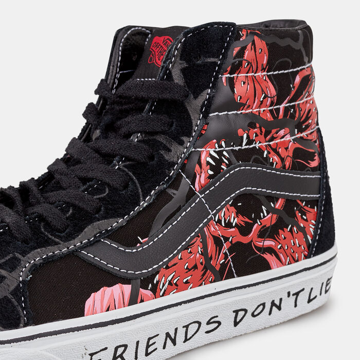 Vans x Stranger Things Sk8-Hi Reissue Unisex Shoe Black image number 4