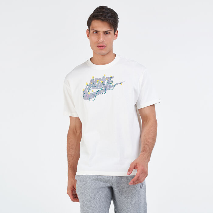 Nike Men's Sportswear T-Shirt Ivory image number 0