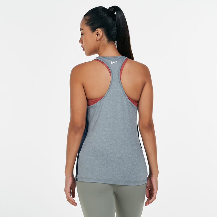 Nike Women's Pro Tank Top Grey image number 1