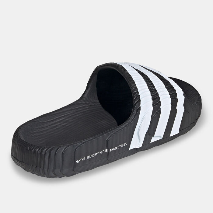 adidas Originals Men's Adilette 22 Slides Black adidas Originals Men's Adilette 22 Slides Black image number 2