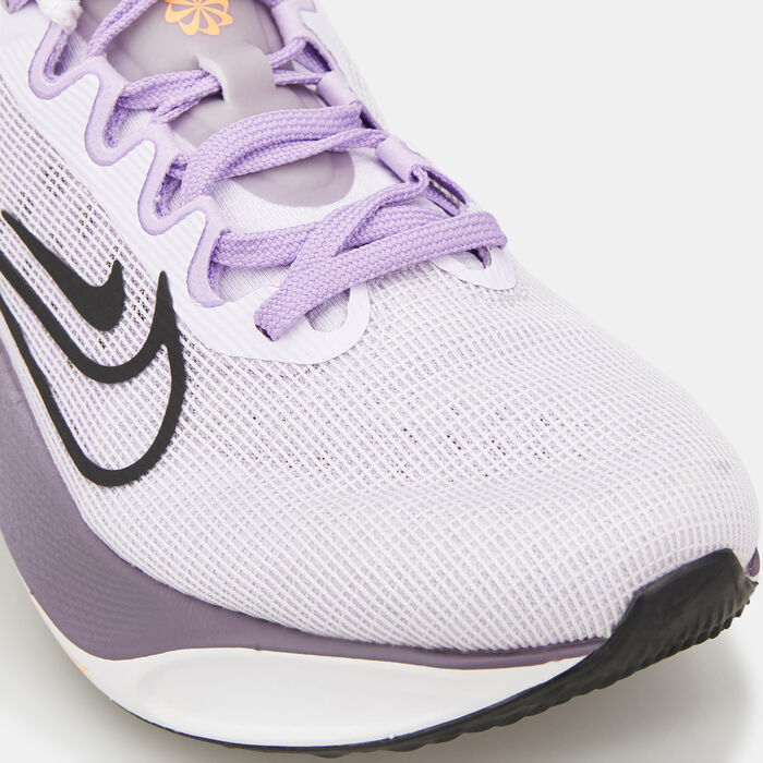 Nike Women's Zoom Fly 5 Road Running Shoe Grey image number 4