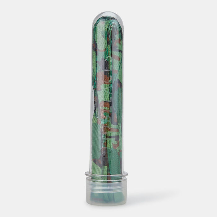 TUBELACES Flat Shoelaces (5 Pieces) Green TUBELACES Flat Shoelaces (5 Pieces) Green image number 0