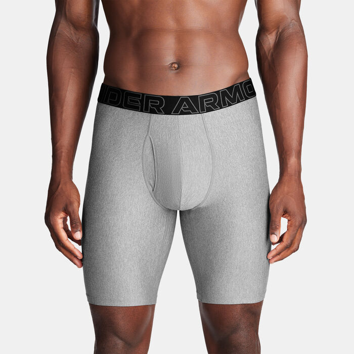 Under Armour Men's Performance Tech Boxerjock Boxers (3 Pack) Grey Under Armour Men's Performance Tech Boxerjock Boxers (3 Pack) Grey image number 0