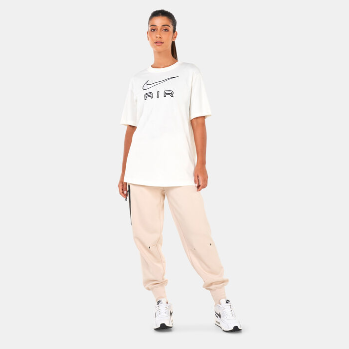 Nike Women's Air Sportswar T-Shirt Ivory Nike Women's Air Sportswar T-Shirt Ivory image number 2