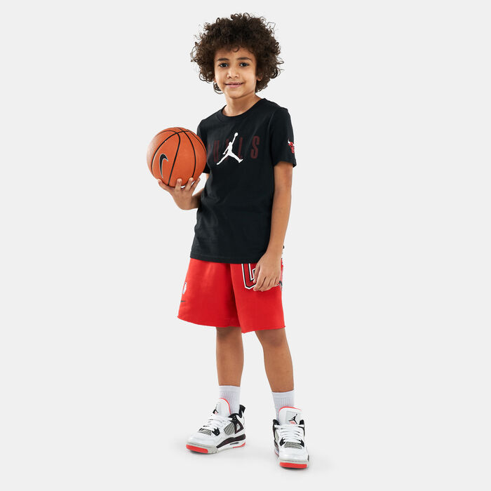 Nike Kids' Los Angeles Lakers Courtside Statement T-Shirt Black Nike Kids' Los Angeles Lakers Courtside Statement T-Shirt Black image number 2