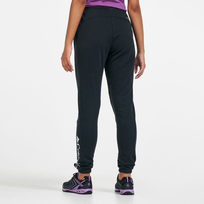 Columbia Women's Logo II French Terry Sweatpants Black image number 1