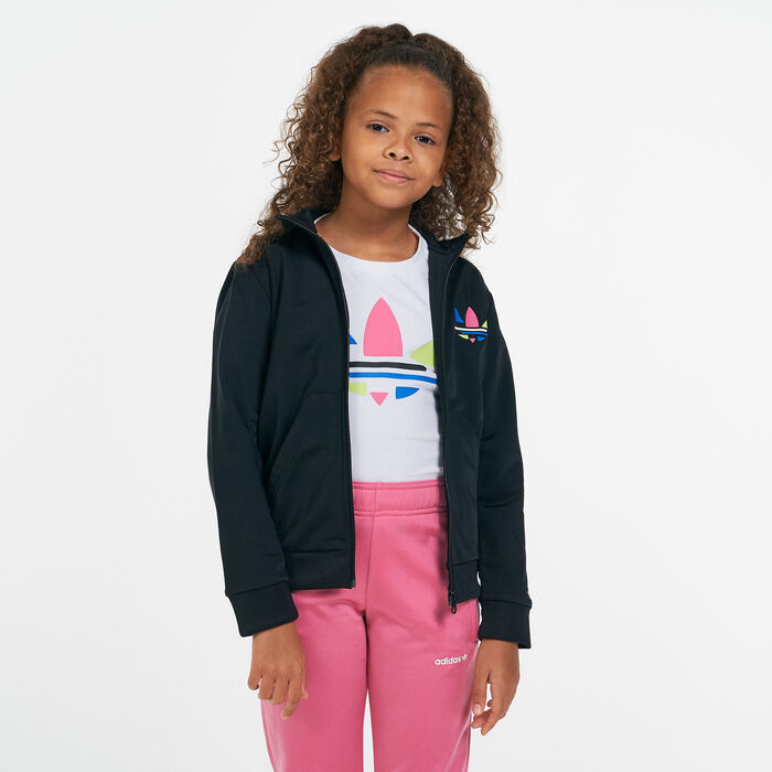 adidas Originals Kids' Adicolor Track Jacket Black adidas Originals Kids' Adicolor Track Jacket Black image number 0