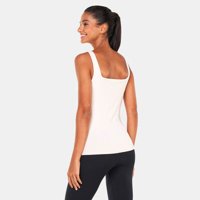 Nike Women's Yoga Dri-FIT Luxe Tank Top White Nike Women's Yoga Dri-FIT Luxe Tank Top White