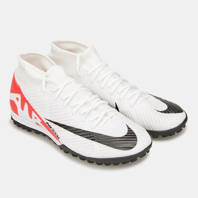Nike Men's Mercurial Superfly 9 Academy Turf Ground Football Shoes White