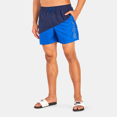 Nike Swim Men's Swim 5-Inch Volley Shorts Blue