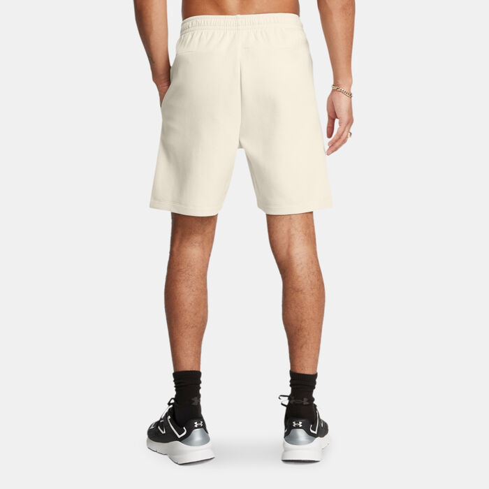 Under Armour Men's Unstoppable Fleece Shorts White image number 1