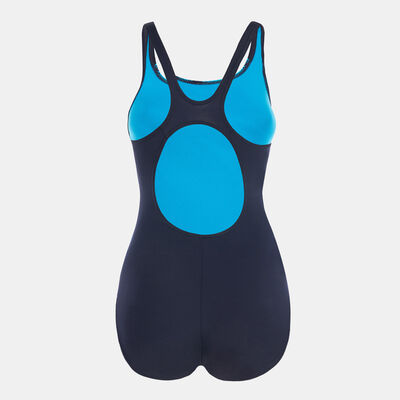 Speedo Women's HyperBoom Placement Muscleback One-Piece Swimsuit Blue