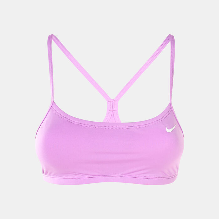 Nike Swim Women's Essential Racerback Bikini Top Pink Nike Swim Women's Essential Racerback Bikini Top Pink image number 0