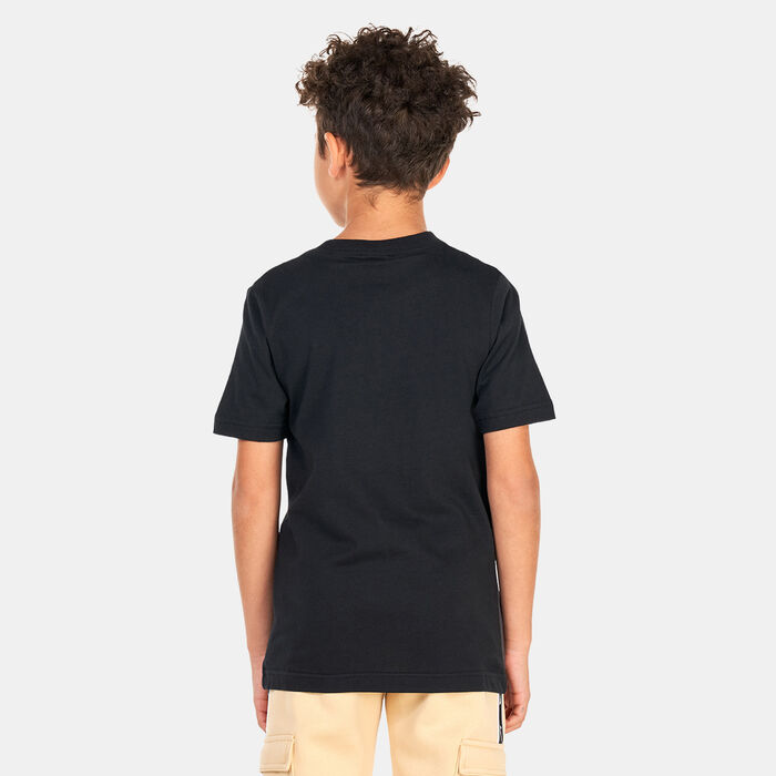 Nike Kids' Sportswear Hybrid T-Shirt Black Nike Kids' Sportswear Hybrid T-Shirt Black image number 1