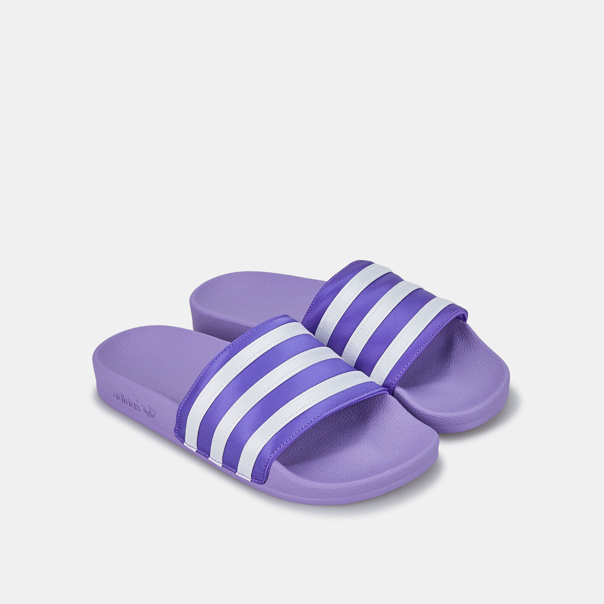 Adilette purple top
