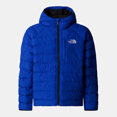 The North Face Kids' Reversible Perrito Full-Zip Hoodie Blue The North Face Kids' Reversible Perrito Full-Zip Hoodie Blue