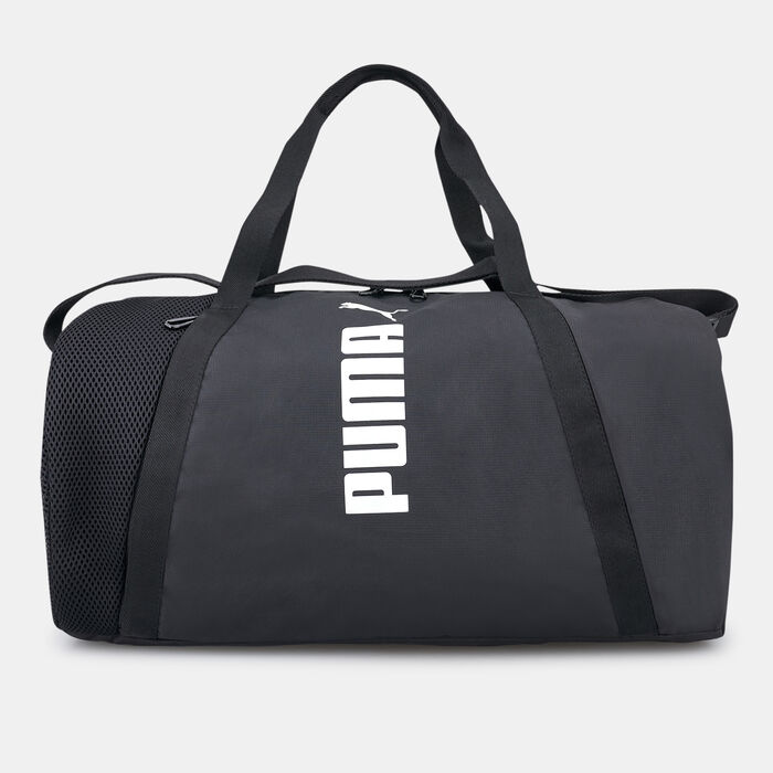PUMA Women's Essentials Training Barrel Bag Black PUMA Women's Essentials Training Barrel Bag Black image number 0