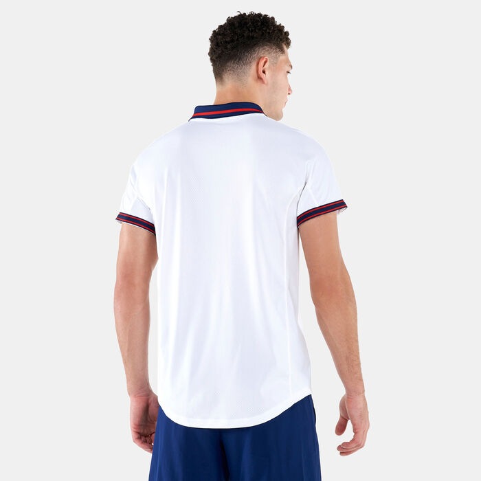 Nike Men's Court Dri-FIT ADV Slam Polo Shirt White Nike Men's Court Dri-FIT ADV Slam Polo Shirt White image number 1