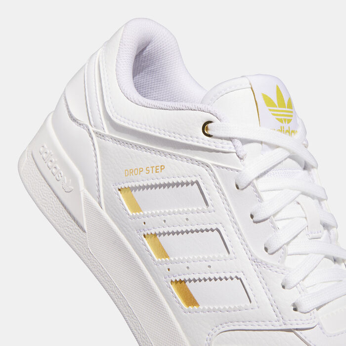 adidas Originals Men's Drop Step Low Shoes White adidas Originals Men's Drop Step Low Shoes White image number 5