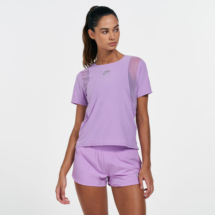Nike Women's Air T-Shirt Purple Nike Women's Air T-Shirt Purple image number 0