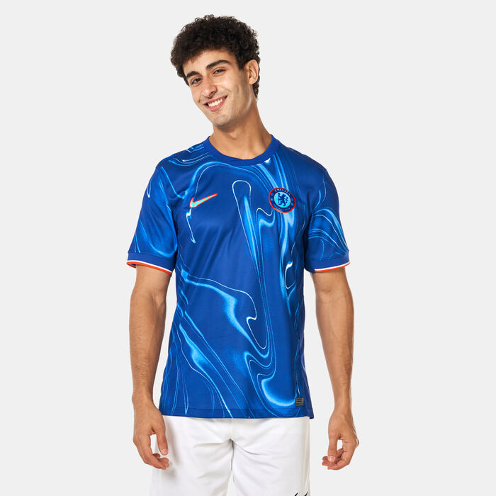 Nike Men's Chelsea 24/25 Home Replica Football Jersey Blue Nike Men's Chelsea 24/25 Home Replica Football Jersey Blue image number 0