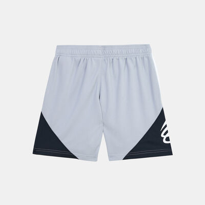 Under Armour Kids' Curry Splash Shorts (Older Kids) Grey