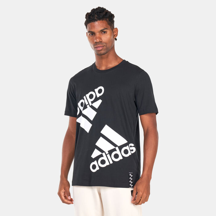 adidas Men's BrandLove T-Shirt Black adidas Men's BrandLove T-Shirt Black image number 0