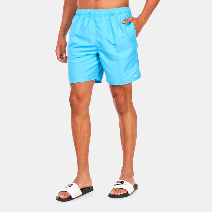 Nike Swim Men's 7-inch Volley Swimming Shorts Blue image number 0
