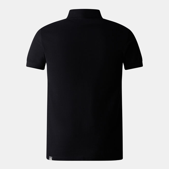 The North Face Men's Premium Polo T-Shirt Grey The North Face Men's Premium Polo T-Shirt Grey image number 1