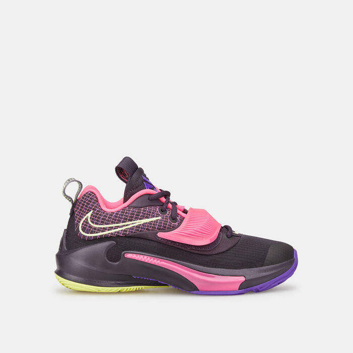 Nike Freak 3 GS Shoe Purple Nike Freak 3 GS Shoe Purple image number 0