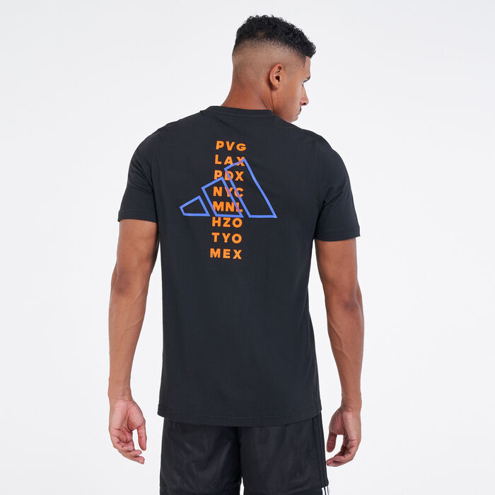 adidas Men's Wwh T-Shirt Black adidas Men's Wwh T-Shirt Black image number 1