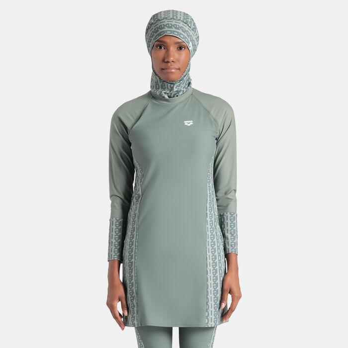 Arena Women's Modesty Swimming Tunic Multi Arena Women's Modesty Swimming Tunic Multi image number 0