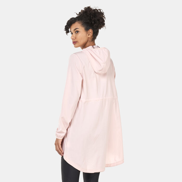 PUMA Women's Studio Flow Training Jacket Pink PUMA Women's Studio Flow Training Jacket Pink image number 1
