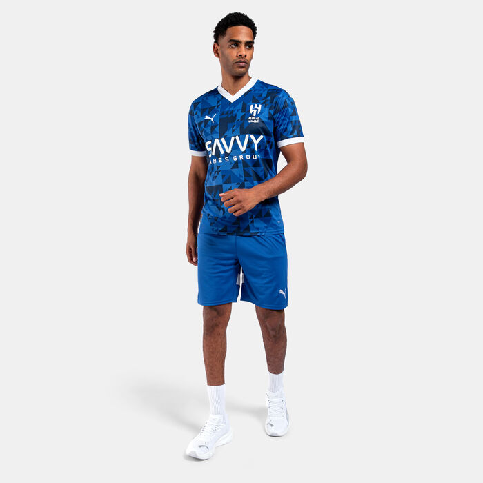 PUMA Men's Al Hilal 24/25 Replica Football Shorts Blue PUMA Men's Al Hilal 24/25 Replica Football Shorts Blue image number 2