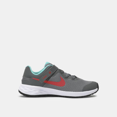 Nike Kids' Revolution 6 FlyEase Shoes Grey
