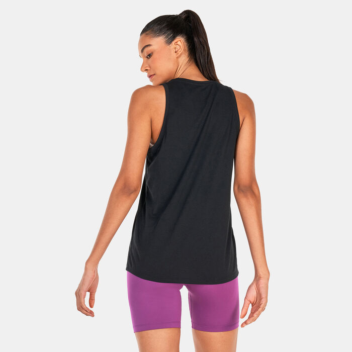 Nike Women's Dri-FIT Icon Clash Tank Top Black Nike Women's Dri-FIT Icon Clash Tank Top Black image number 1