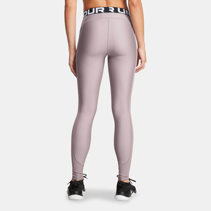 Under Armour Women's HeatGear Training Leggings Grey Under Armour Women's HeatGear Training Leggings Grey image number 1
