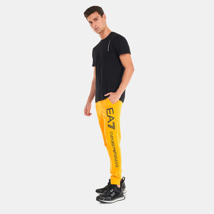 EA7 Emporio Armani Men's Train Logo Series Sweatpants yellow EA7 Emporio Armani Men's Train Logo Series Sweatpants yellow image number 2
