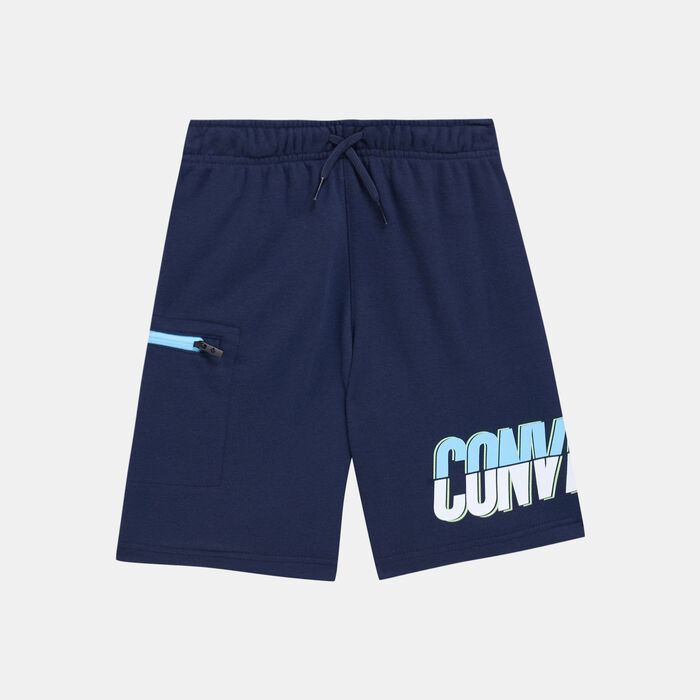 Converse Kids' Zipper Pocket Shorts Multi Converse Kids' Zipper Pocket Shorts Multi image number 0