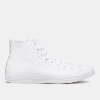 Converse Chuck Taylor All Star Leather Mono Unisex Shoe White Converse Chuck Taylor All Star Leather Mono Unisex Shoe White