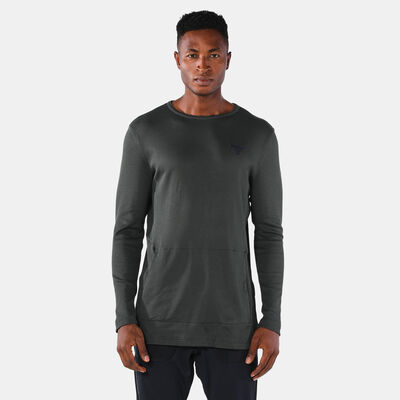 Under Armour Men's Project Rock Authentic T-Shirt Green Under Armour Men's Project Rock Authentic T-Shirt Green