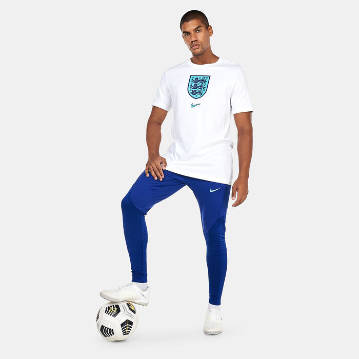 Nike Men's England Crest World Cup T-Shirt - 2022/23 White Nike Men's England Crest World Cup T-Shirt - 2022/23 White image number 2