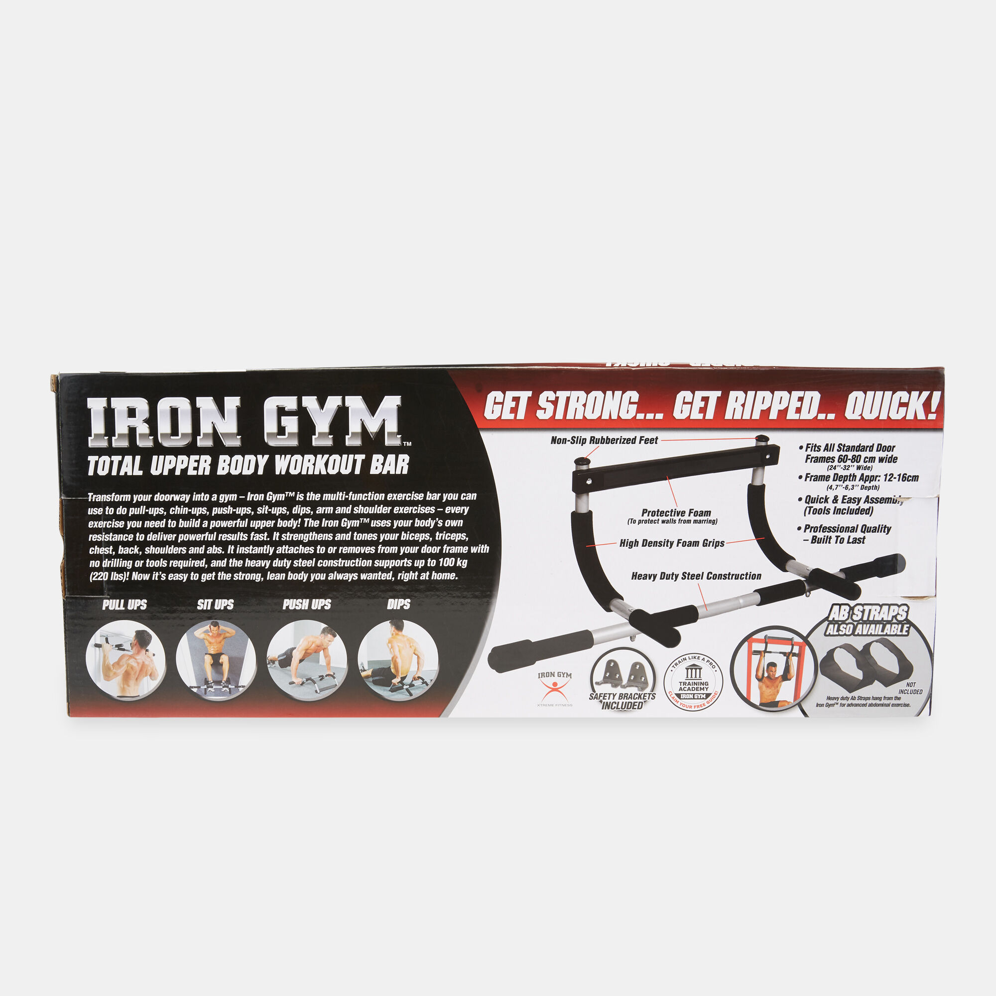 Iron gym pull up bar review clearance